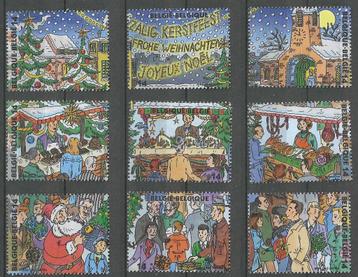 Belgie 1996 - Yvert/OBP 2671-2679 - Kerstmarkt (PF)