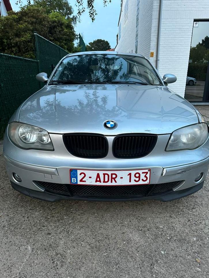 Bmw 118d diesel euro4!! Export!!!, Auto's, BMW, Particulier, 1 Reeks, Diesel, Euro 4, Stadsauto, 5 deurs, Handgeschakeld, Zilver of Grijs