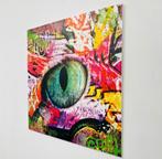 Origineel "Aiiroh" kunstwerk met certificaat, Antiek en Kunst, Kunst | Schilderijen | Modern, Ophalen of Verzenden