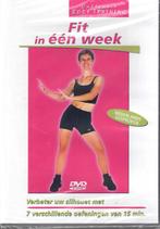 Fit in één week  -  DVD  -  Body training  -  NIEUW  sealed, Alle leeftijden, Yoga, Fitness of Dans, Ophalen of Verzenden, Nieuw in verpakking