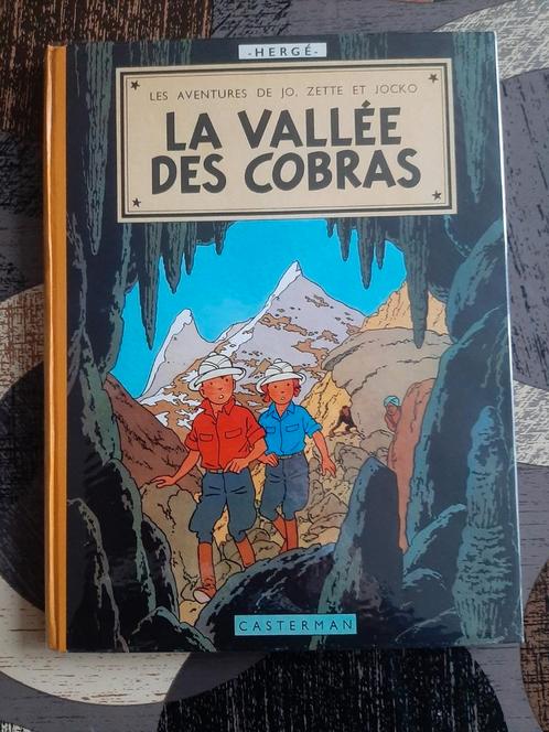 Jo, Zette et Jocko : La vallée des Cobras B24 1958, Livres, BD, Comme neuf, Enlèvement ou Envoi