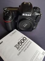 Nikon D500, Spiegelreflex, Ophalen of Verzenden, Zo goed als nieuw, Nikon