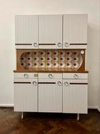 Dressoir / dressoir in Formica jaren '70 3 vintage deuren