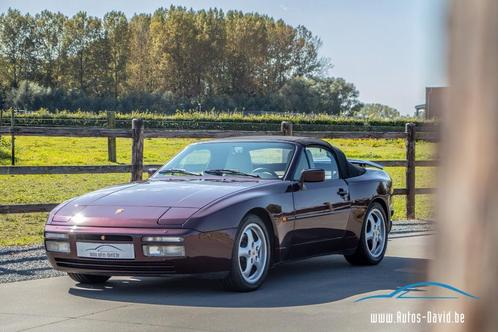 Porsche 944 S2 Cabrio 3.0 16V/HISTOIRE/ANCIEN/CUIR, Autos, Porsche, Entreprise, Achat, Air conditionné, Alarme, Bluetooth, Verrouillage central