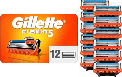 Gilette Lames de Rasoir Gillette Fusion, 12 Pièces, Handtassen en Accessoires, Uiterlijk | Gezichtsverzorging, Nieuw, Reiniging