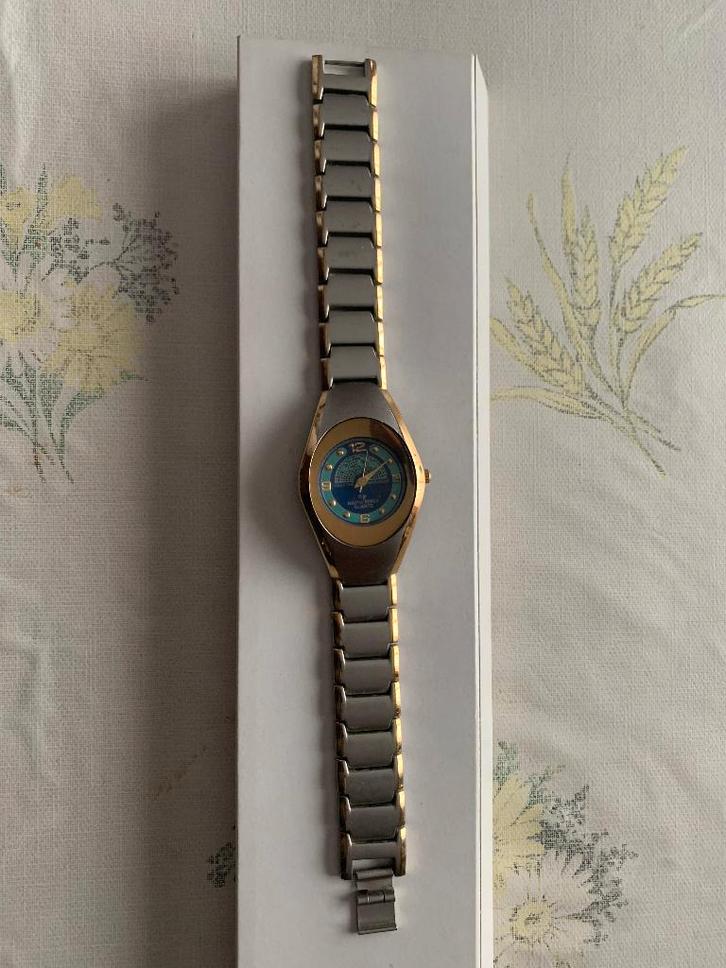 Quartz dameshorloge, Handtassen en Accessoires, Horloges | Dames, Polshorloge, Overige merken, Staal, Staal, Ophalen of Verzenden