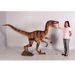 Velociraptor — Statue de dinosaure Longueur 270 cm