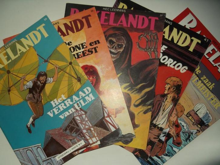 Bakelandt eerste druk - Gekleurd, Boeken, Stripverhalen, Zo goed als nieuw, Ophalen of Verzenden