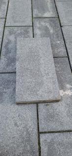 Tegels graniet natuursteen 40x20x5, Tuin en Terras, Tegels en Klinkers, Ophalen, Overige typen, Zo goed als nieuw, Natuursteen
