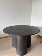 Ronde eettafel bruin 120cm, Huis en Inrichting, Ophalen, Gebruikt, Rond, 100 tot 150 cm