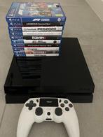 Playstation 4 + verschillende games (zie omschrijving), Ophalen of Verzenden, Met 1 controller, Slim, 500 GB
