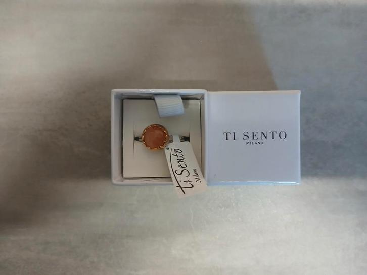 Ti Sento, ring, Bijoux, Sacs & Beauté, Bagues, Neuf, Blanc, Enlèvement ou Envoi
