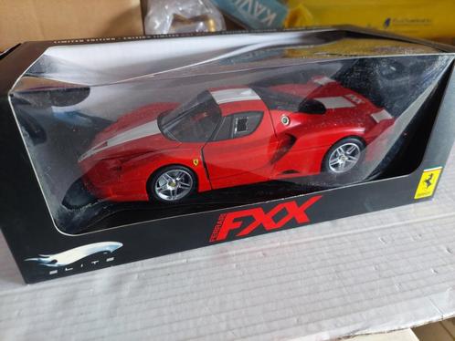 Hotwheels elite Ferrari FXX 1:18, Hobby en Vrije tijd, Modelauto's | 1:18, Zo goed als nieuw, Auto, Hot Wheels, Ophalen