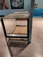 Glazen terrarium, Ophalen, Zo goed als nieuw, Terrarium of Paludarium