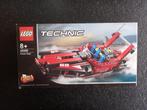 Lego 42089 Technic Powerboat, Ophalen, Zo goed als nieuw, Complete set, Lego