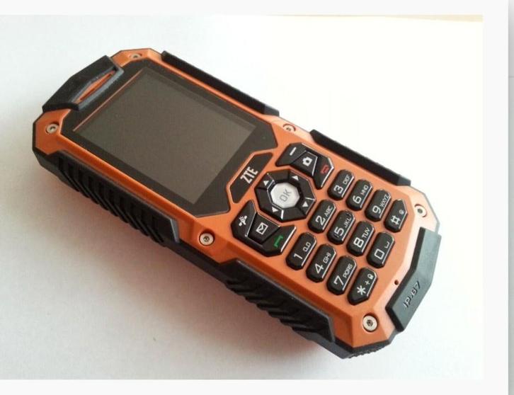 Mobiele telefoon PX ZTE Ruggedphone R28 orange + sim, Télécoms, Téléphonie mobile | Marques Autre, Neuf, Enlèvement