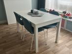 Eettafel en 4 stoelen, Huis en Inrichting, Tafels | Eettafels, Ophalen, Gebruikt