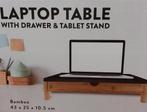 Table / Support en bambou pour laptop (neuf), Enlèvement ou Envoi, Neuf