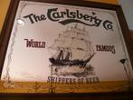 reclame carlsberg spiegel, Verzamelen, Biermerken, Ophalen, Zo goed als nieuw, Overige typen, Overige merken