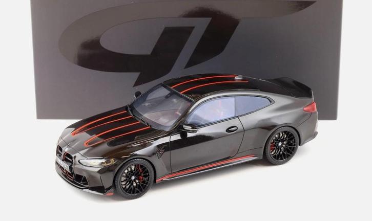 BMW M4 CSL Coupe G82 Saffierzwart GT904 GT Spirit 1/18, Hobby en Vrije tijd, Modelauto's | 1:18, Nieuw, Auto, Overige merken, Ophalen of Verzenden