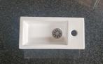 Differnz Helios handenwasser links wit keramiek, Ophalen of Verzenden, Zo goed als nieuw, Koper, Wastafel