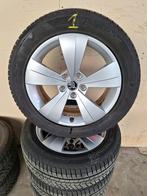 Skoda Superb Winterset 17 Inch Origineel, Auto-onderdelen, Banden en Velgen, Ophalen, Banden en Velgen, 17 inch, Winterbanden
