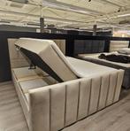 Boxspring NIEUW Model: Venus compleet met topper +Levering, Ophalen, Nieuw, Tweepersoons, Bruin