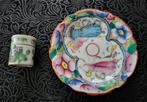 2 Bayeux porselein met 19e eeuws Chinees decor, Verzenden