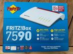 Fritz box 7590 Edition International met alle toebehoren., Ophalen of Verzenden, Zo goed als nieuw, Router, AVM Fritzbox