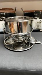 2 fondeu sets, Ophalen of Verzenden, Gebruikt, Fonduepan