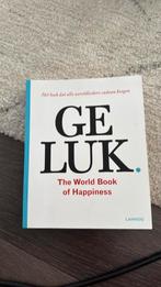 Geluk - The world book of happiness, Livres, Conseil, Aide & Formation, Enlèvement, Comme neuf