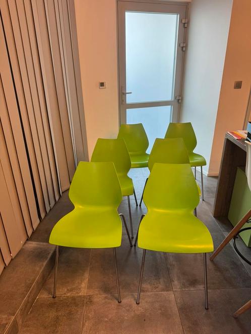 Kartell stoelen - Sedia Maui, Huis en Inrichting, Stoelen, Zo goed als nieuw, Vijf, Zes of meer stoelen, Metaal, Overige kleuren