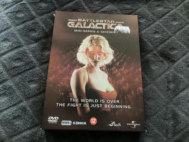 Battlestar Galactica-Seizoen 1 (2003 & 2004), Cd's en Dvd's, Dvd's | Tv en Series, Actie en Avontuur, Boxset, Ophalen of Verzenden