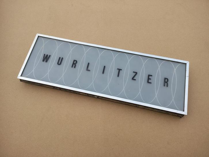 Front Paneel Wurlitzer 3000/ 3010 (1966) jukebox, Verzamelen, Automaten | Jukeboxen, Wurlitzer, Verzenden