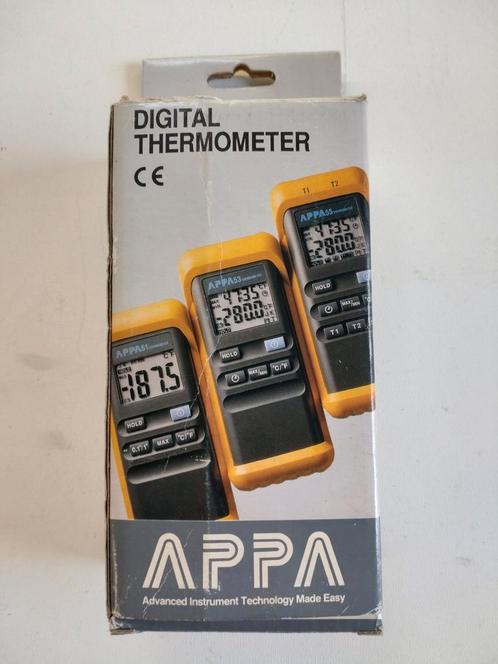 APPA - Digitale Thermometer, Doe-het-zelf en Bouw, Meetapparatuur, Nieuw, Temperatuur, Ophalen of Verzenden