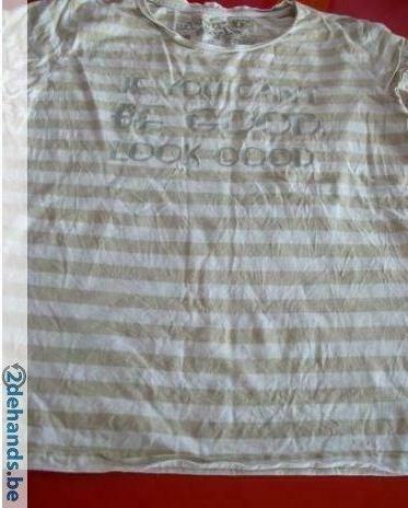 [1700]tee shirt rayé jbc moyen, Vêtements | Femmes, T-shirts, Porté, Taille 38/40 (M), Manches courtes, Enlèvement ou Envoi