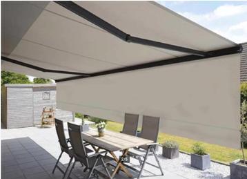 zonnescherm    5 meter met motor beschikbaar voor biedingen