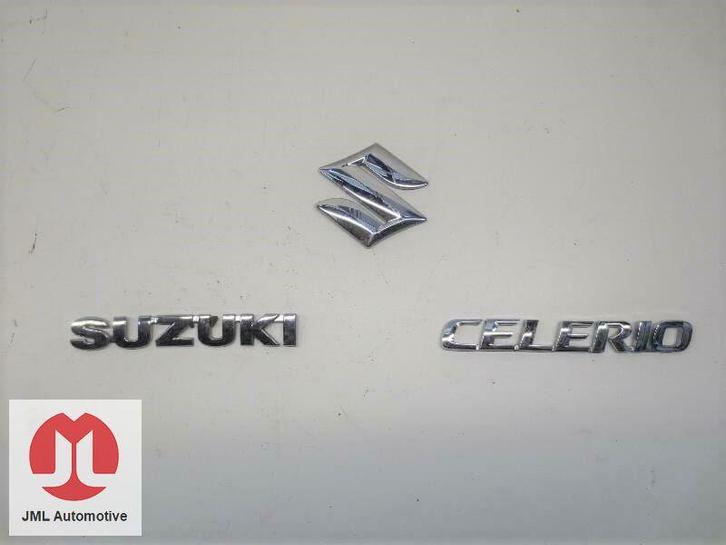 EMBLEEM LOGO ACHTERKLEP SUZUKI CELERIO, Auto-onderdelen, Carrosserie, Suzuki, Gebruikt, Ophalen of Verzenden