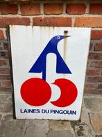 Emaille Reclamebord Pingouin - Stemm, Ophalen, Gebruikt, Reclamebord