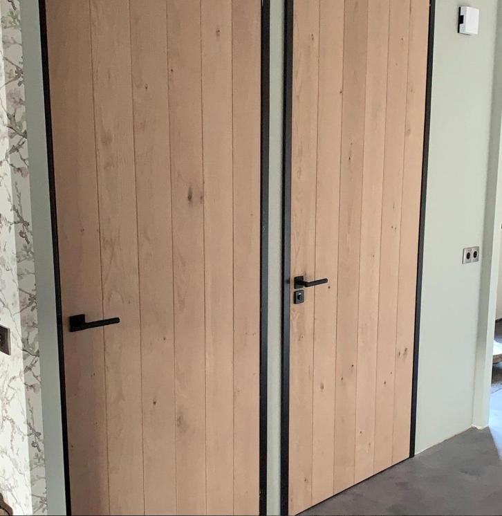 Binnendeuren | Eiken Loftdeur | Barndeur | Staldeur, Doe-het-zelf en Bouw, Deuren en Vliegenramen, Nieuw, Binnendeur, 200 tot 215 cm