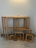 Collectie houten kaders, Ophalen, Zo goed als nieuw