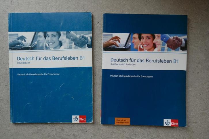 Deutsch für das Berufsleben B1 Kursbuch + Übungsbuch, Boeken, Studieboeken en Cursussen, Gelezen, Hogeschool, Ophalen of Verzenden