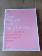 Een kwestie van vertrouwen - Dieter Gryp, Boeken, Ophalen of Verzenden, Nieuw, Hogeschool, Owl press