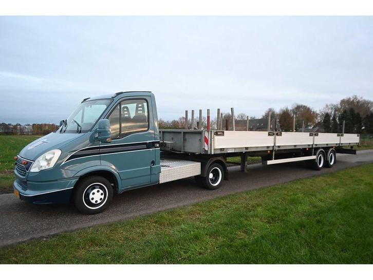 Iveco Daily 35C17 300 BE-Trekker met Bunk BU7500 - 10 meter, Auto's, Bestelwagens en Lichte vracht, Bedrijf, Iveco, Overige brandstoffen