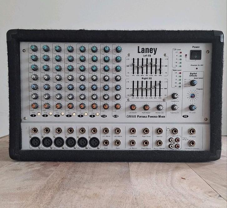 Laney CD850S Portable Powered Mixer, Muziek en Instrumenten, Mengpanelen, Gebruikt, Ophalen