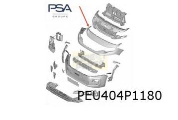 Peugeot Partner (1/19-) voorbumper bovendeel (te spuiten) Or