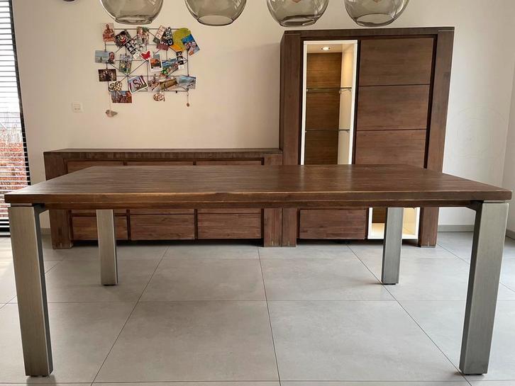 Eetkamer driedelig Henders & Hazel, Maison & Meubles, Salles à manger complètes, Utilisé, Enlèvement