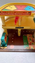 Ancien garage Fischer Price vintage, Ophalen of Verzenden