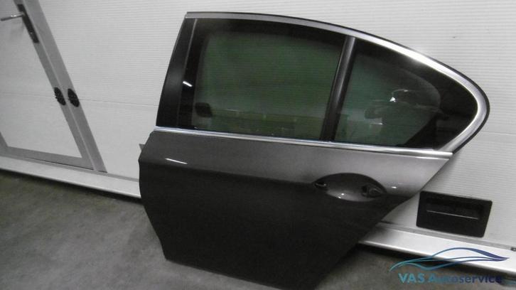 Portier BMW 5-serie F10 sedan linksachter  bruinmetallic, Auto-onderdelen, Carrosserie, Deur, BMW, Gebruikt, Herkomst onderdeel bekend