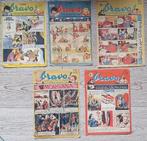 Lot de 5 Bravo !, Boeken, Stripverhalen, Ophalen of Verzenden